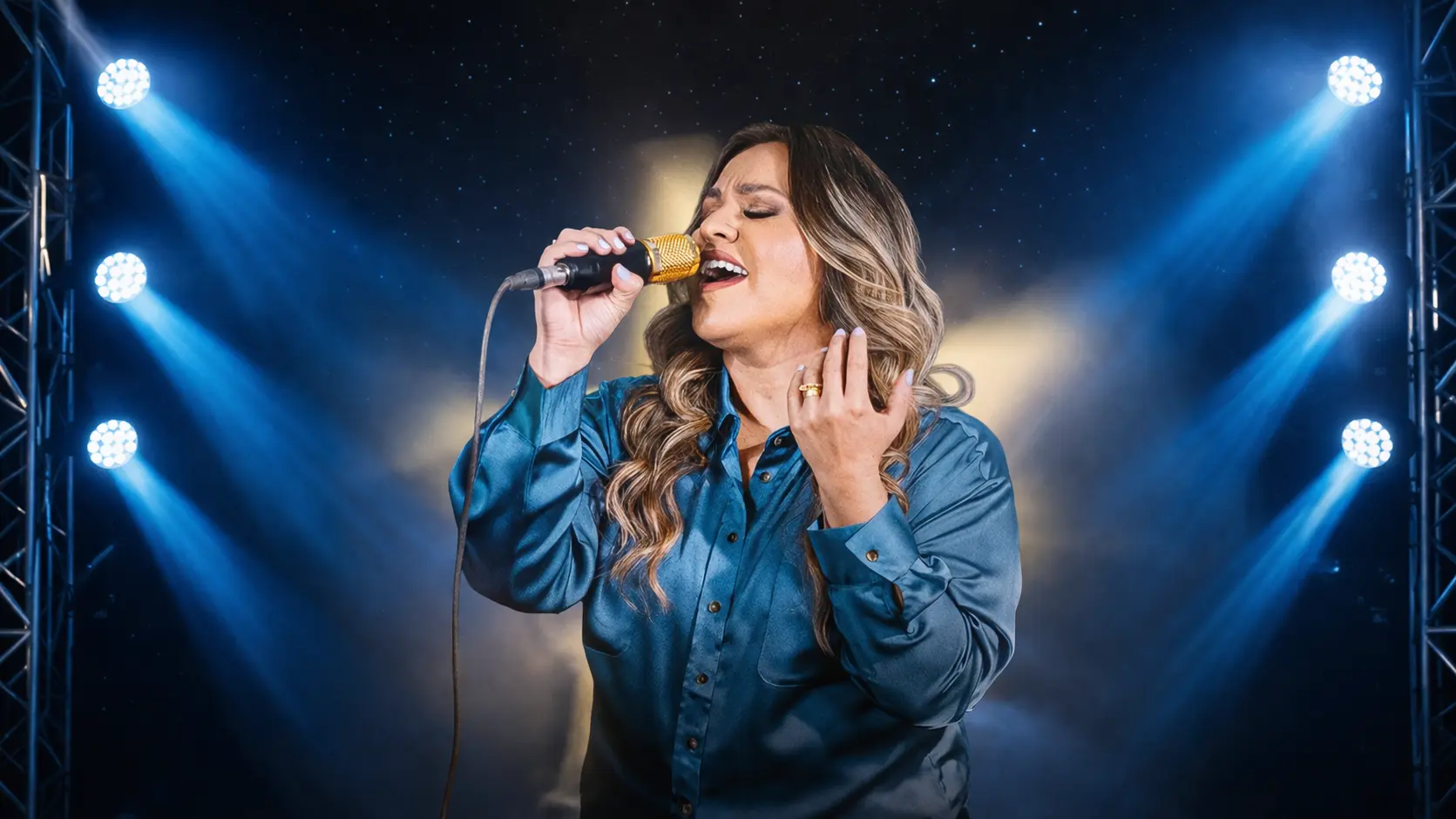 Armanda Paz ministrando